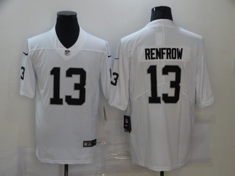 Men Oakland Raiders #13 Renfrow White Nike Vapor Untouchable Limited 2020 NFL Nike Jerseys->oakland raiders->NFL Jersey